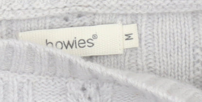Womens UK Size M howies Grey Pullover Jumper