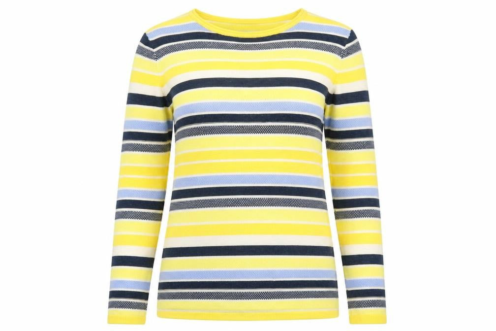 Womens UK Size M Jessica Graaf Yellow Pullover Jumper