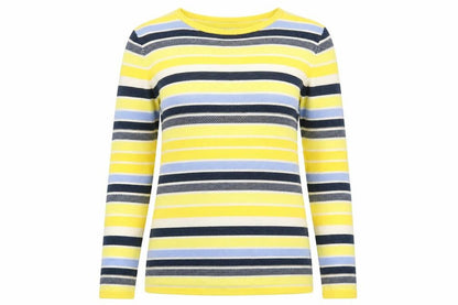 Womens UK Size M Jessica Graaf Yellow Pullover Jumper