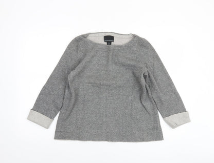 Womens UK Size M Cynthia Rowley Grey Pullover Jumper
