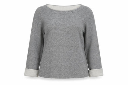 Womens UK Size M Cynthia Rowley Grey Pullover Jumper