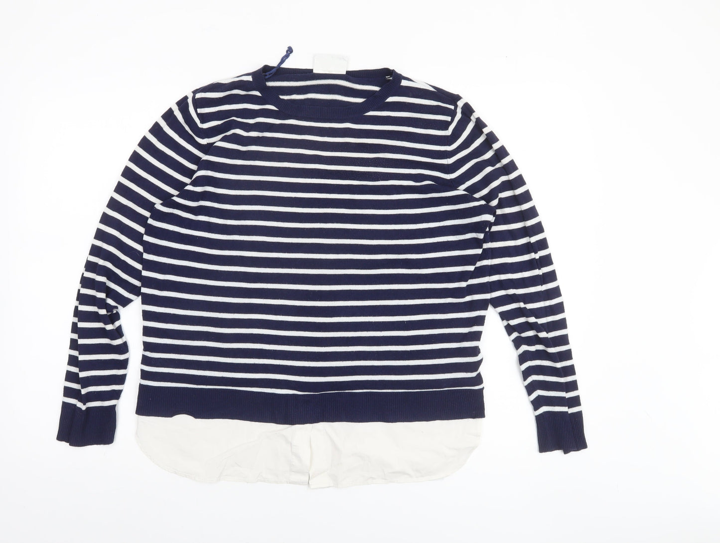 Womens UK Size M Wallis Blue Pullover Jumper
