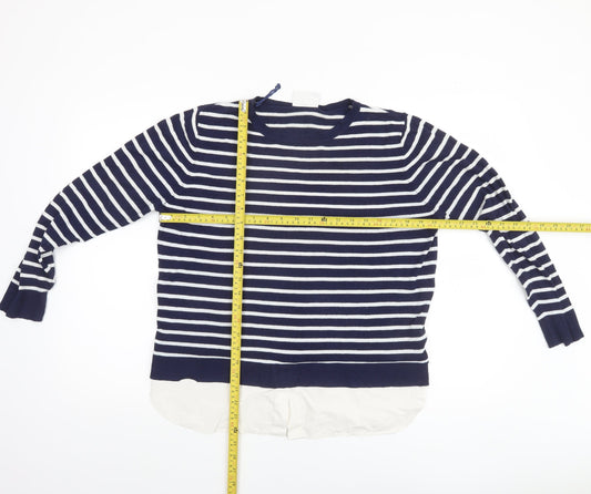 Womens UK Size M Wallis Blue Pullover Jumper