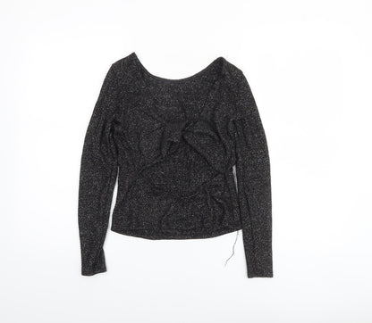 Womens UK Size XS Zara Black Pullover Jumper