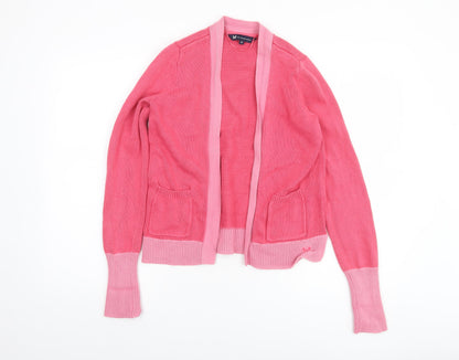 Womens UK Size 8 Crew Clothing Company Pink Cardigan Jumper