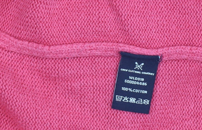 Womens UK Size 8 Crew Clothing Company Pink Cardigan Jumper