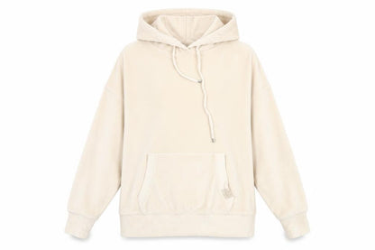 Womens UK Size 4-6 George Beige Pullover Hoodie