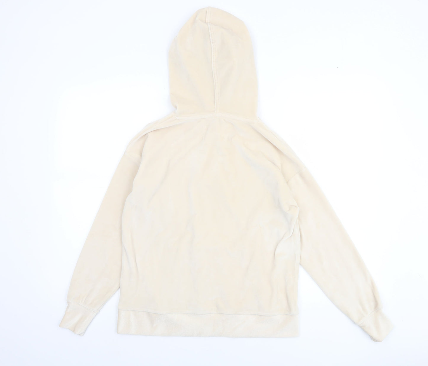 Womens UK Size 4-6 George Beige Pullover Hoodie