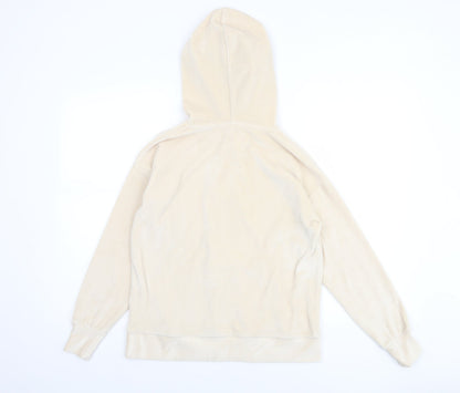 Womens UK Size 4-6 George Beige Pullover Hoodie