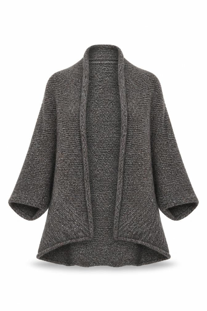 Womens UK Size S IndiWoman by Individual Brown Cape Jumper