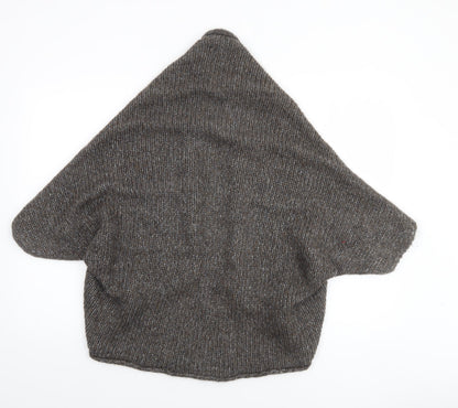 Womens UK Size S IndiWoman by Individual Brown Cape Jumper
