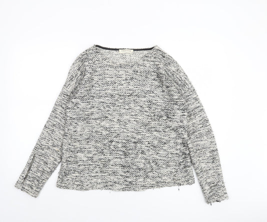 Womens UK Size 12 Marks and Spencer Grey Pullover Jumper