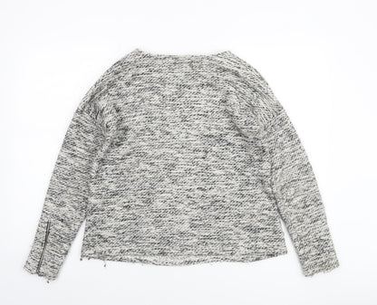 Womens UK Size 12 Marks and Spencer Grey Pullover Jumper