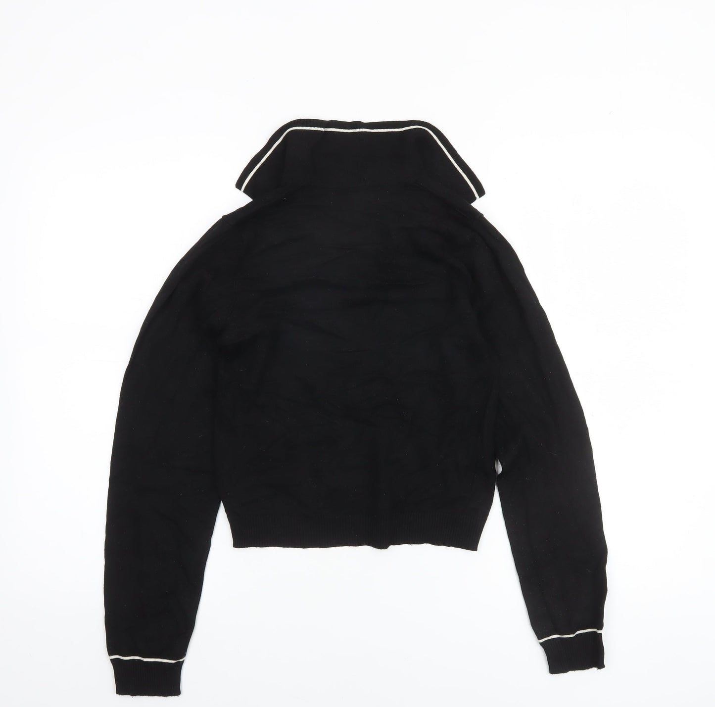 Womens UK Size S MNG Black Pullover Jumper