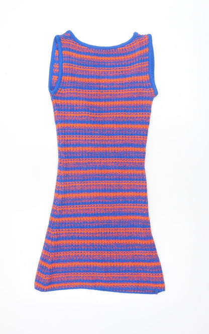 Collusion Women’s Multicoloured Knit Bodycon Dress Size 4