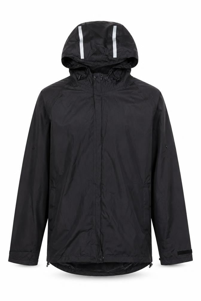 Mens UK Size S ROCKBROS Black Rain Coat