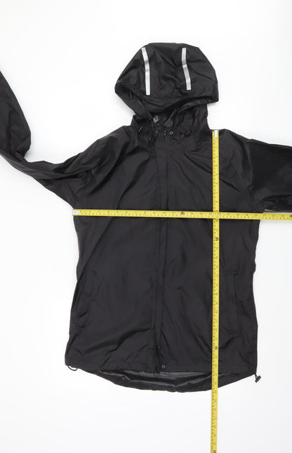 Mens UK Size S ROCKBROS Black Rain Coat