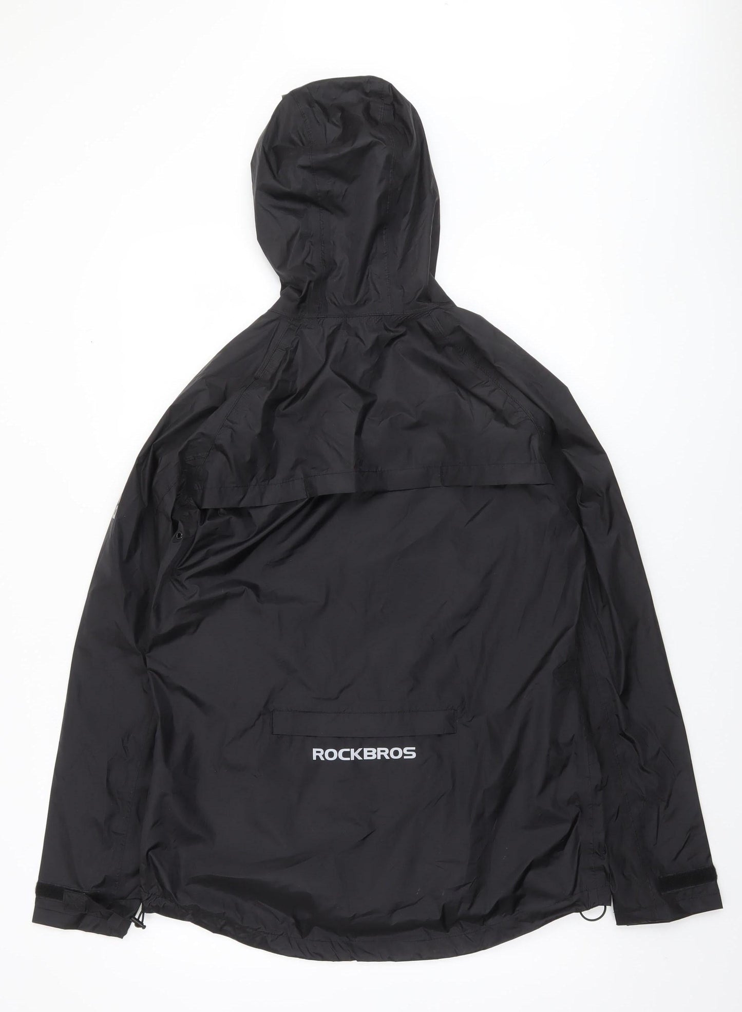 Mens UK Size S ROCKBROS Black Rain Coat