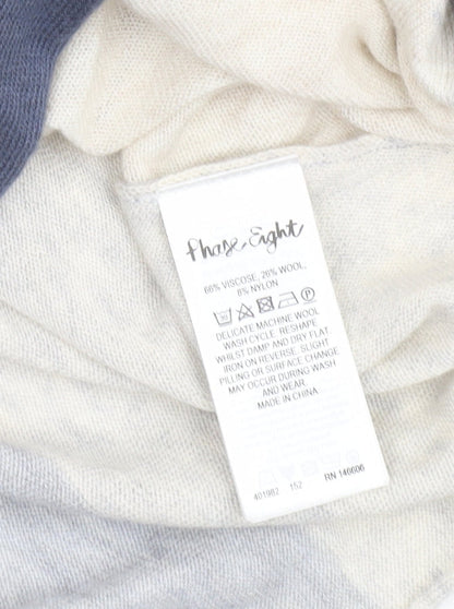 Womens UK Size S Phase Eight Multicoloured Pullover Jumper