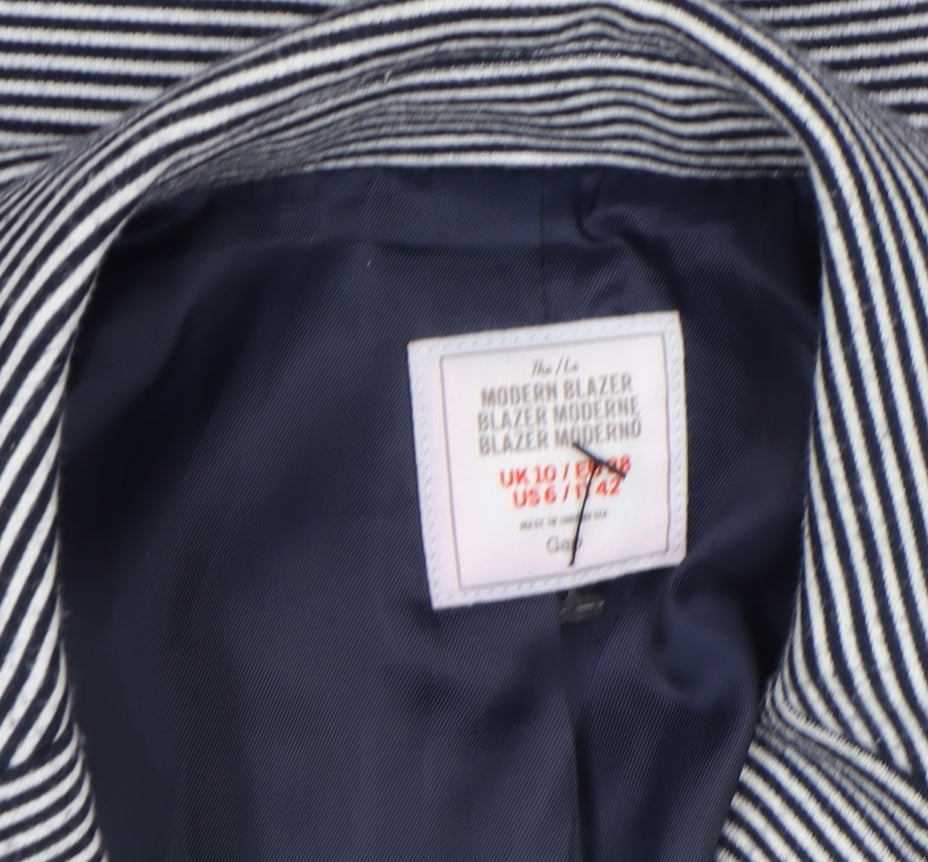 Womens UK Size 10 Gap Blue Blazer