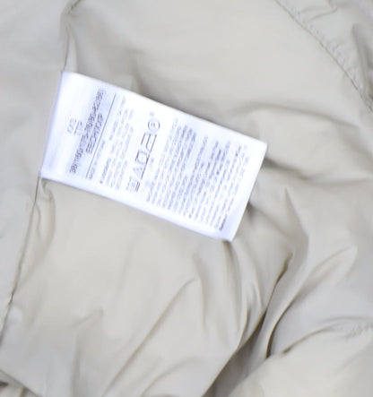 GAP Womens Beige 2XS Puffer Jacket ColdControl Water Resistant