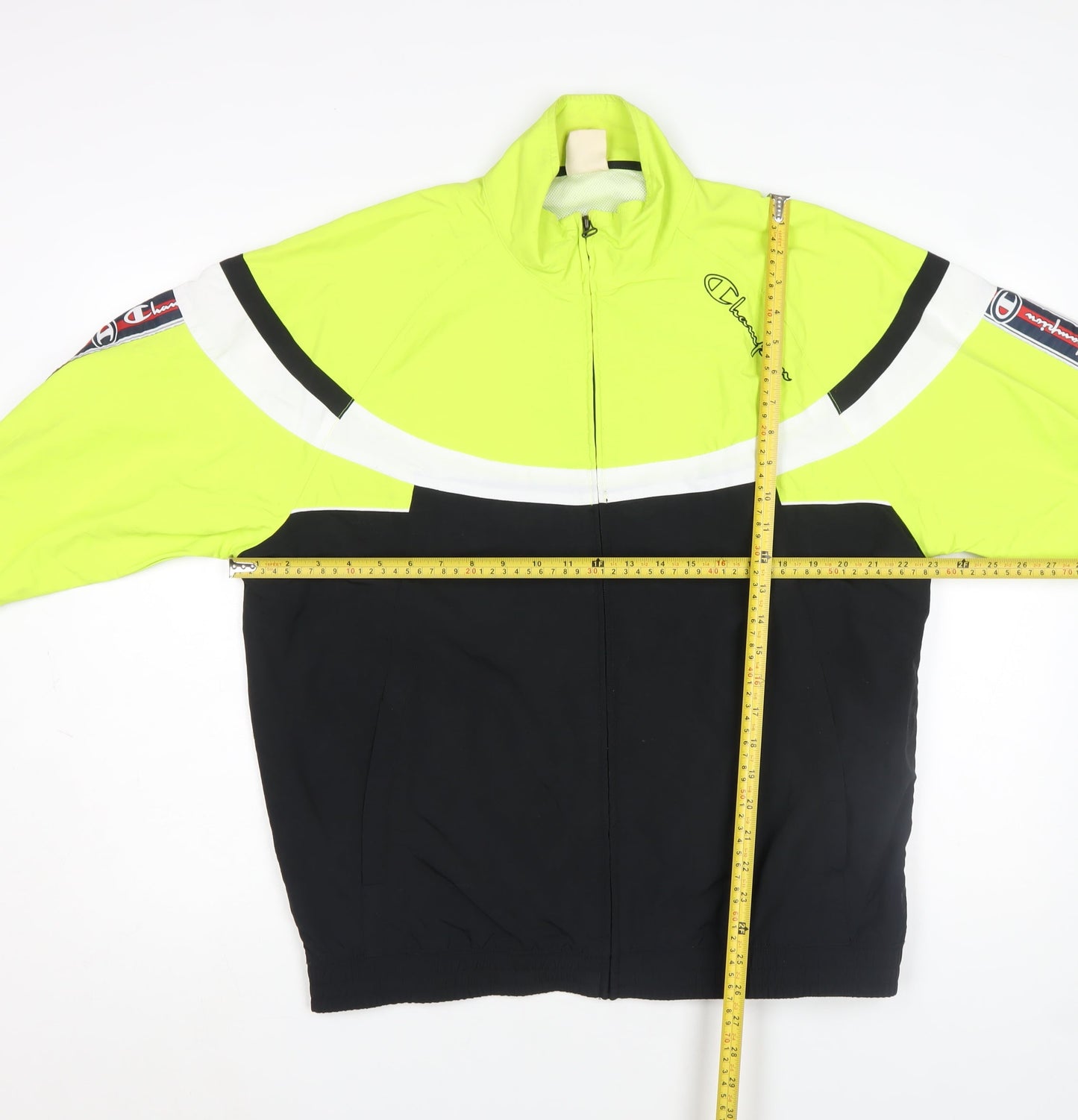 Champion Men's Multicoloured L Track Jacket Lightweight Polyester