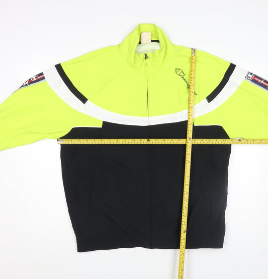 Champion Men's Multicoloured L Track Jacket Lightweight Polyester