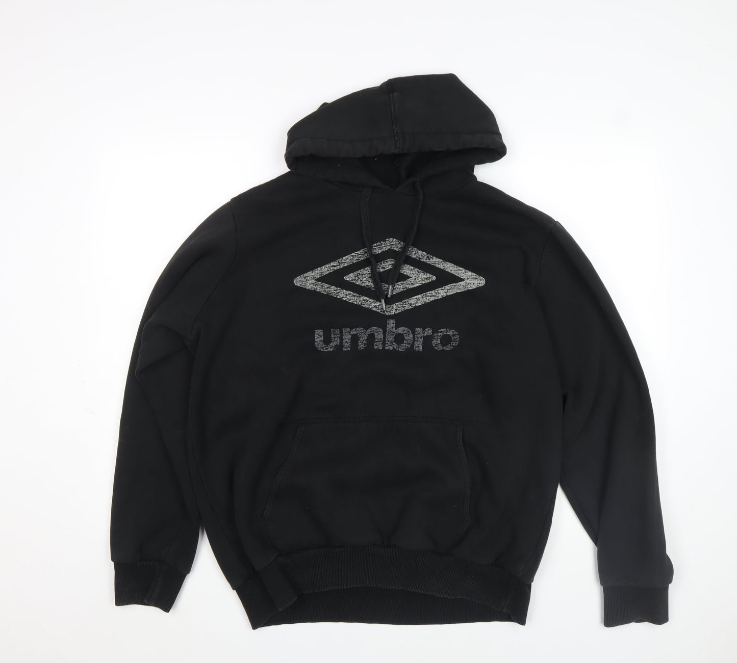 Mens UK Size XL Umbro Black Pullover Hoodie