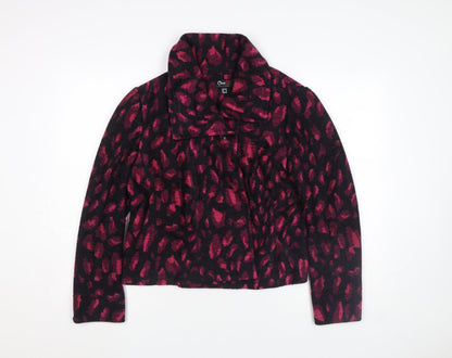 Oscar B. Women’s Multicoloured Wool Blend Short Jacket Size 12