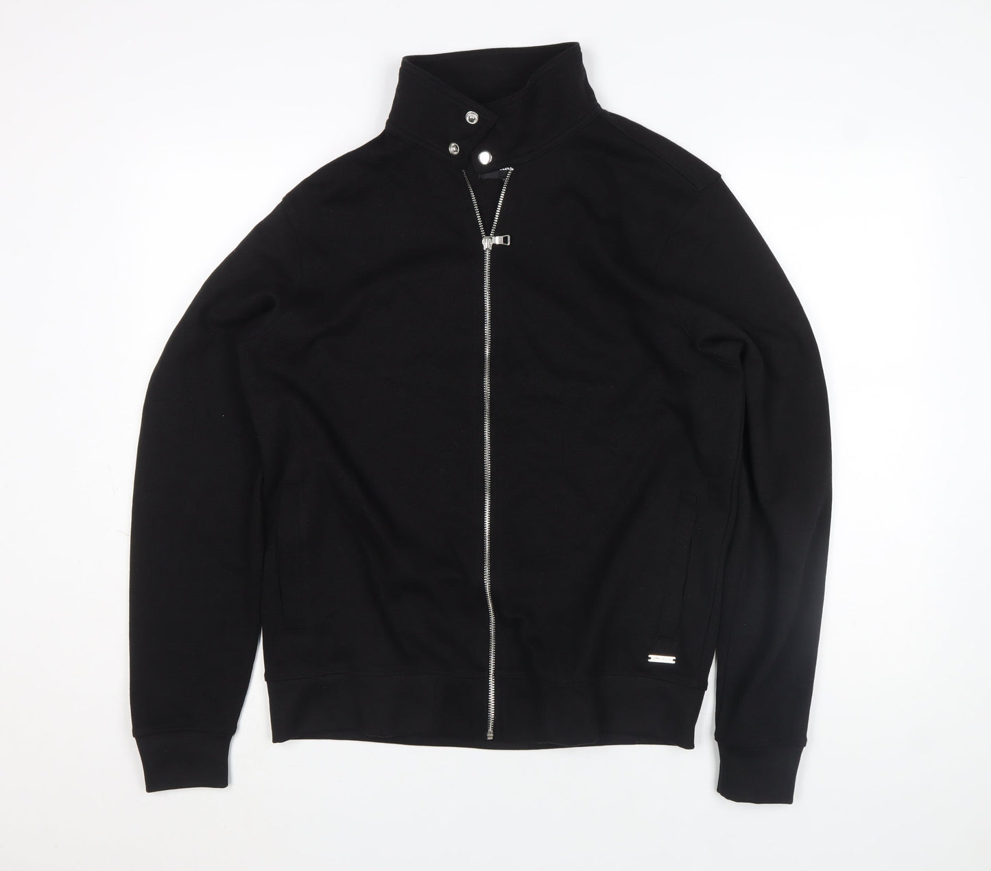 Mens UK Size M Threadbare Black Basic Jacket