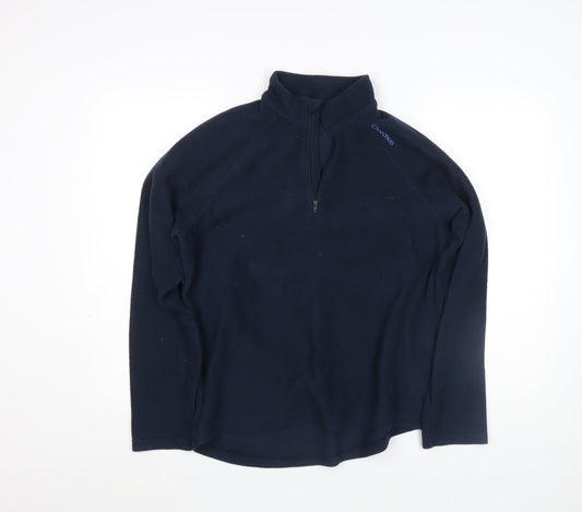 Mens UK Size M Quechua Blue Hiking Walking Camping T-Shirt