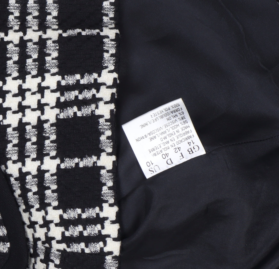 Womens UK Size 14 Jacques Vert Black Classic