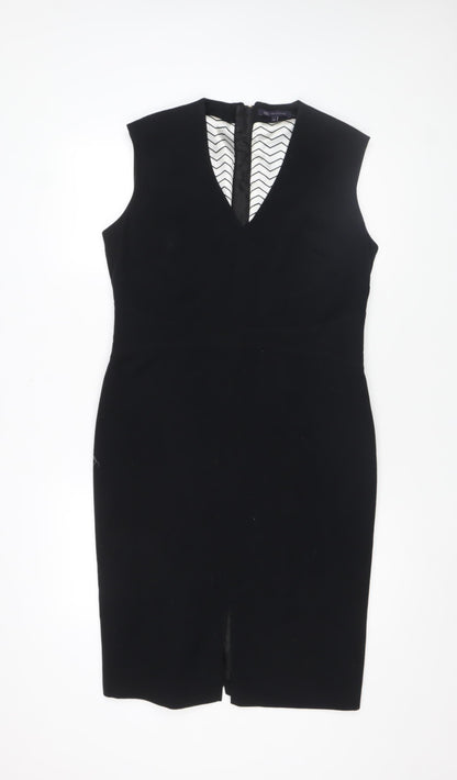 Marks and Spencer Women’s Black Size 14 Sleeveless Pencil Dress