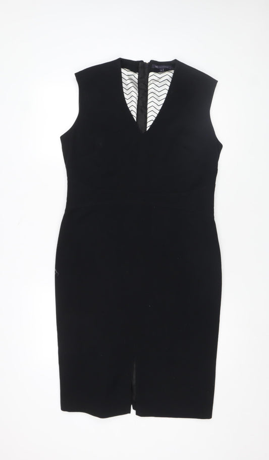 Marks and Spencer Women’s Black Size 14 Sleeveless Pencil Dress
