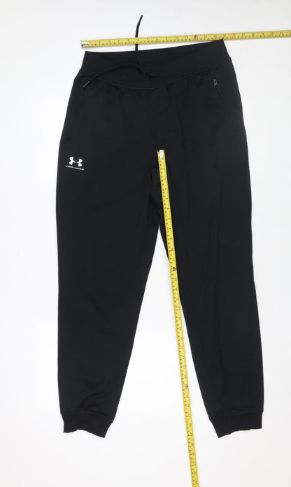 Under Armour Men's Black L Jogger Trousers with Zip Pocket