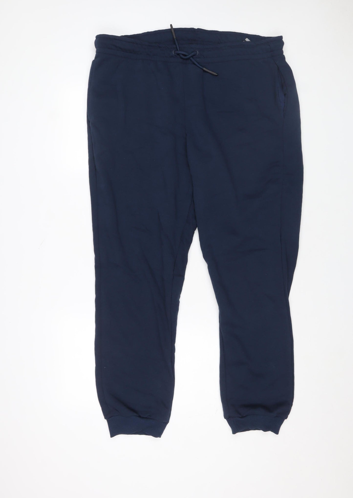 ONLY & SONS Men’s Blue Jogger Trousers 2XL Regular Fit Elastic Waist