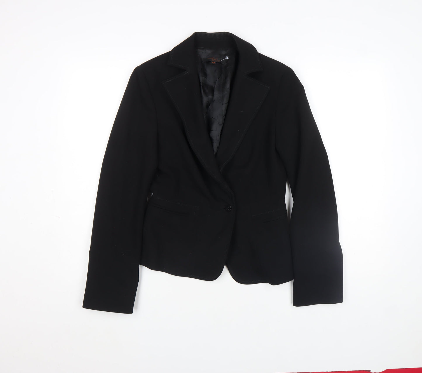 Womens UK Size 14 Mariella Rosati Regular Black Blazer