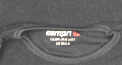 Womens UK Size M Campri Black Basic T-Shirt