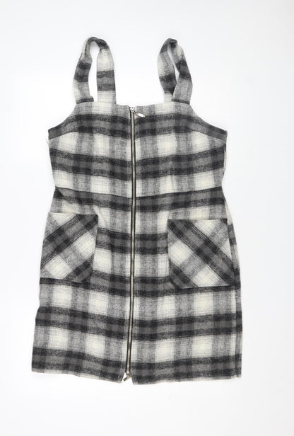 Womens UK Size 14 Therapy London Pinafore/Dungaree Dress