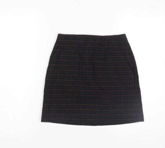 Womens UK Size 10 Uniqlo Straight & Pencil Twill Skirt