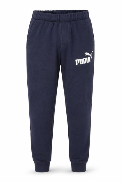 Mens UK Size S PUMA Regular Fit Jogger Blue Trousers