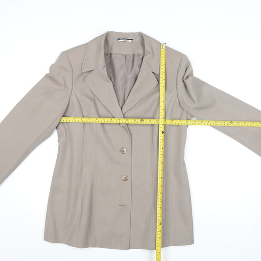 Womens UK Size 12 George Essentials Regular Beige Blazer