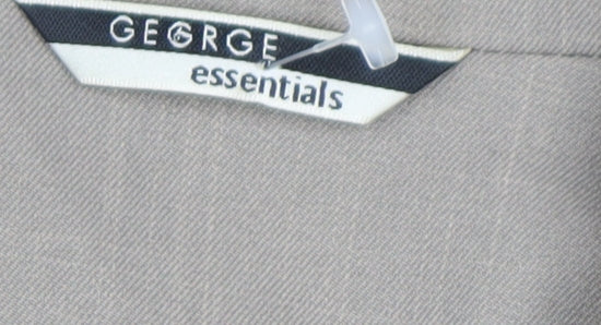 Womens UK Size 12 George Essentials Regular Beige Blazer