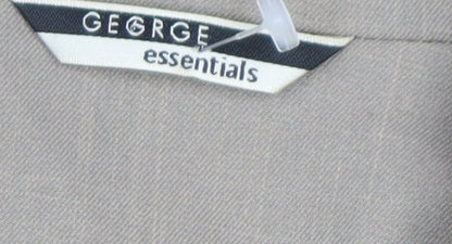 Womens UK Size 12 George Essentials Regular Beige Blazer