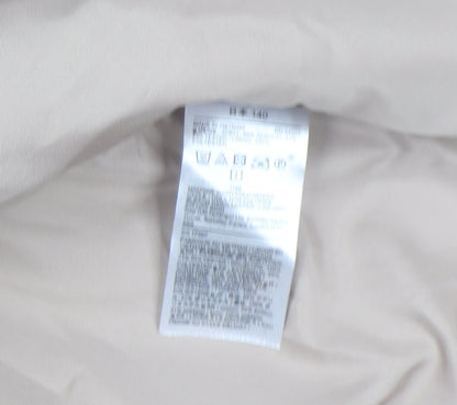 GapKids Girls Beige Faux Fur Waistcoat UK 10-11 Years Lined Winter Vest