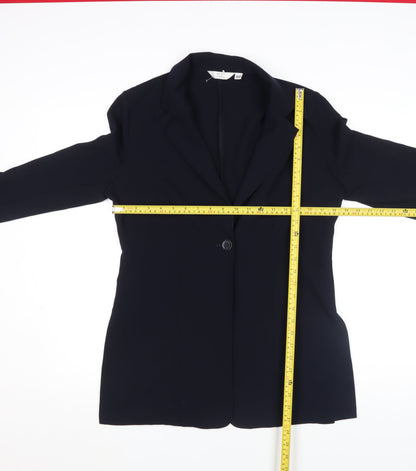 Womens UK Size 12 Marks and Spencer Regular Black Blazer