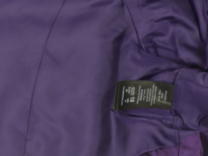 Début Women Purple Satin Cropped Bolero Jacket Size 18