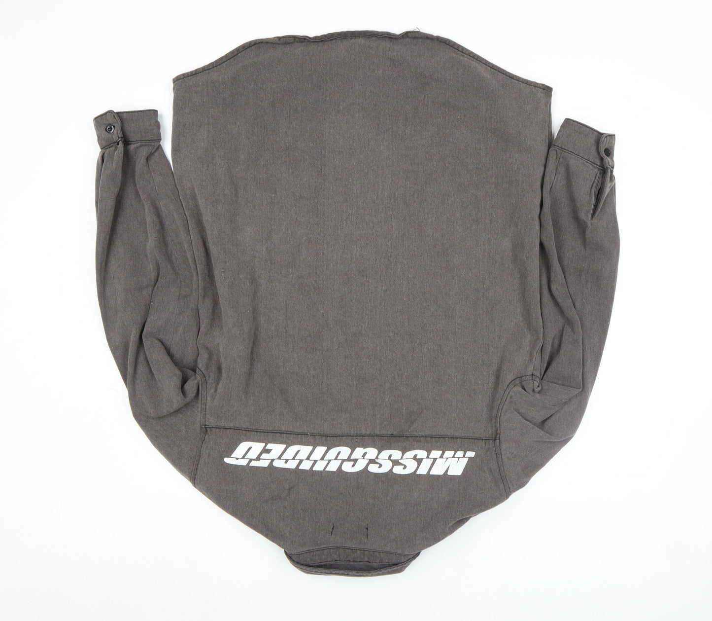 Womens UK Size 12 Missguided Grey Shacket