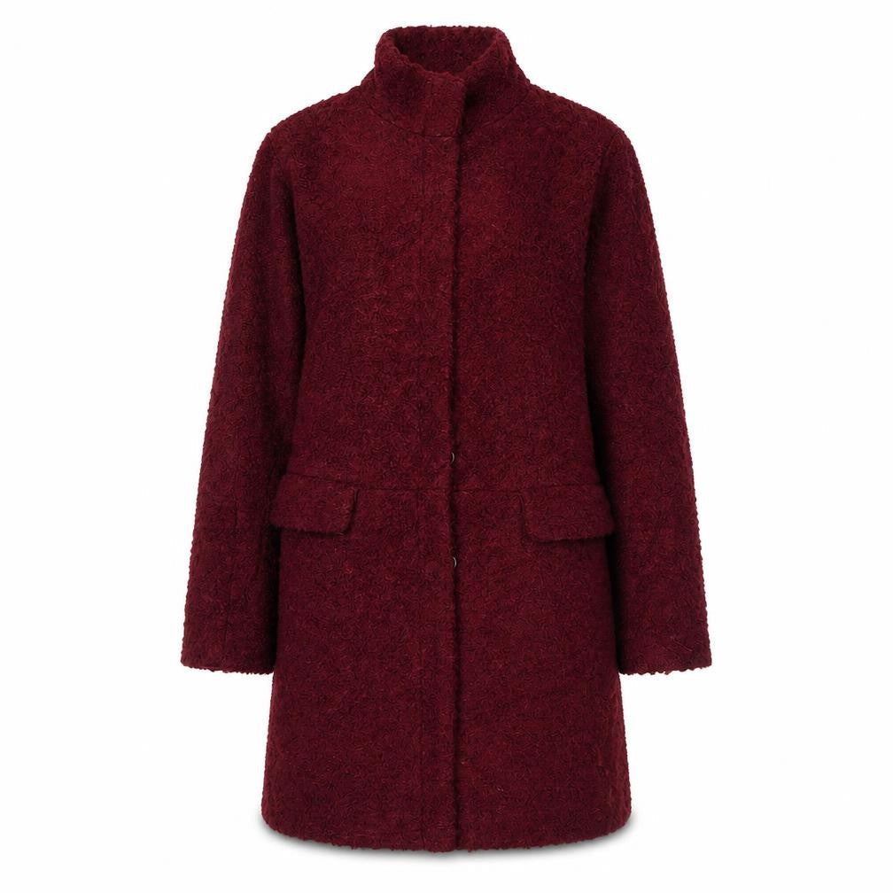 Womens UK Size 8 Monsoon Red Overcoat