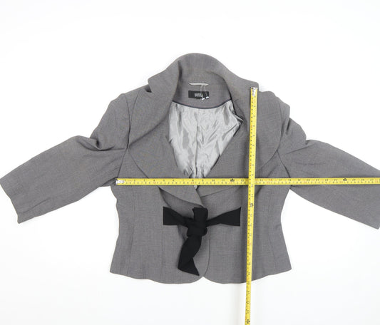 Womens UK Size 14 Marks and Spencer Grey Basic Jacket